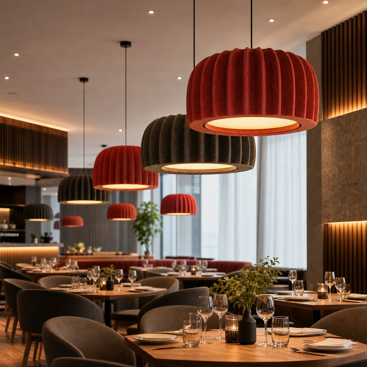 Quietly Dramatic Interiors Put Layered Materials and Lighting Ahead of Showy Effects