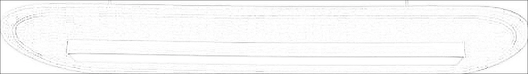 KO-XYM-0007 acoustic linear light line drawing generated from exact-model product image