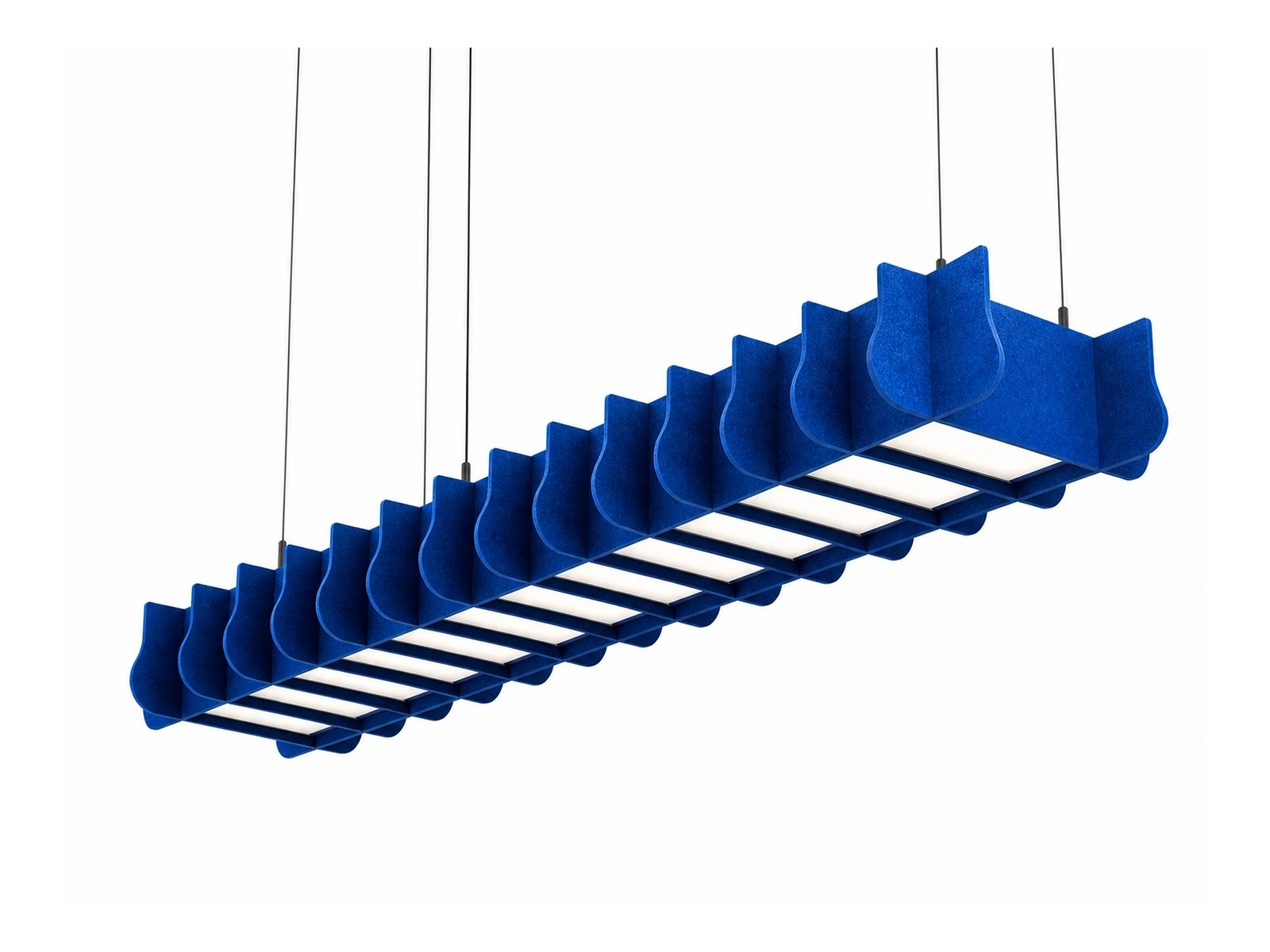 KO-XYM-0013 PET felt acoustic linear light