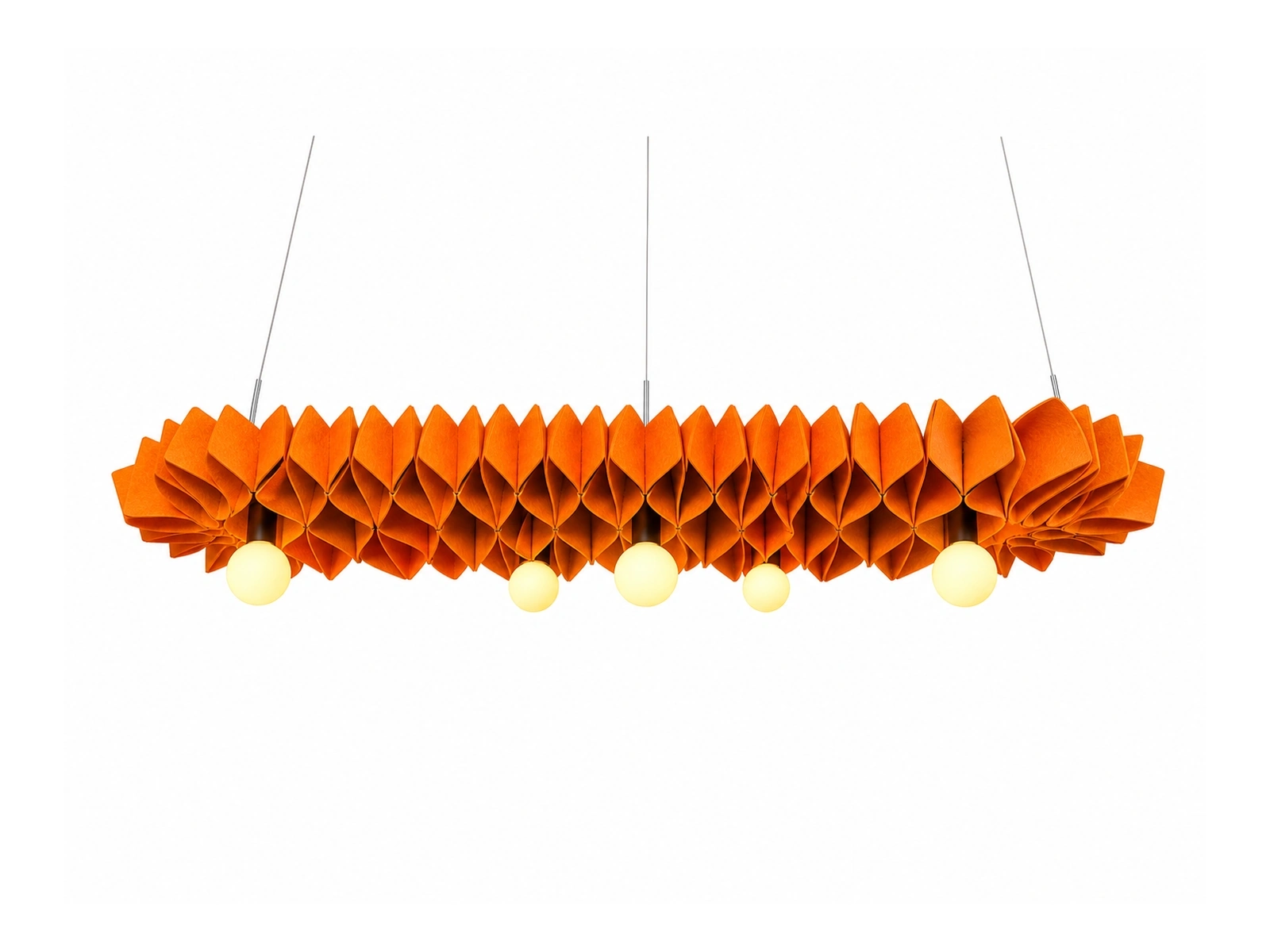 KO-XYM-0056 PET felt acoustic linear light