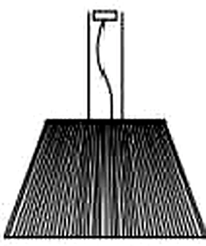 KO-XYM-0138 acoustic pendant light line drawing