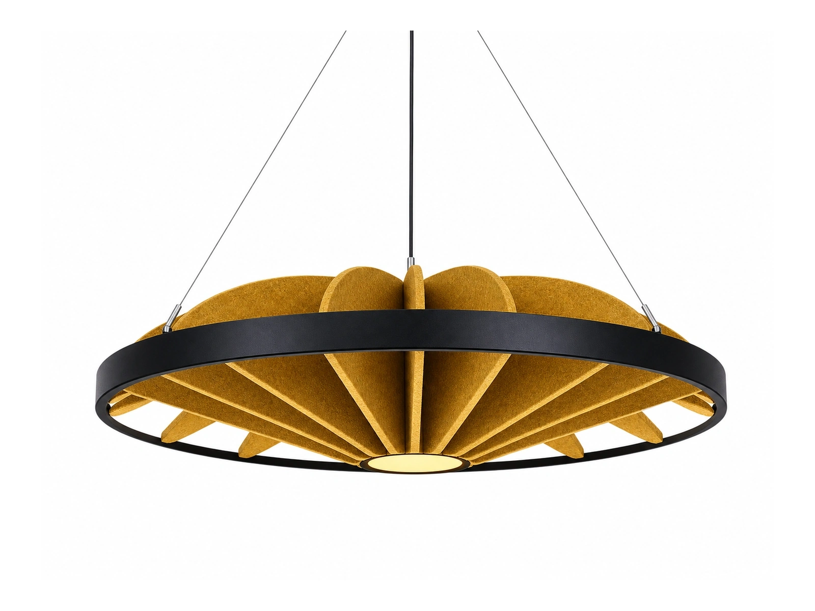 KO-XYM-0166 PET felt acoustic linear light