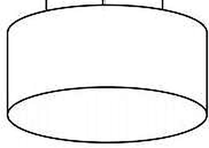 KO-XYM-0178 acoustic pendant light line drawing