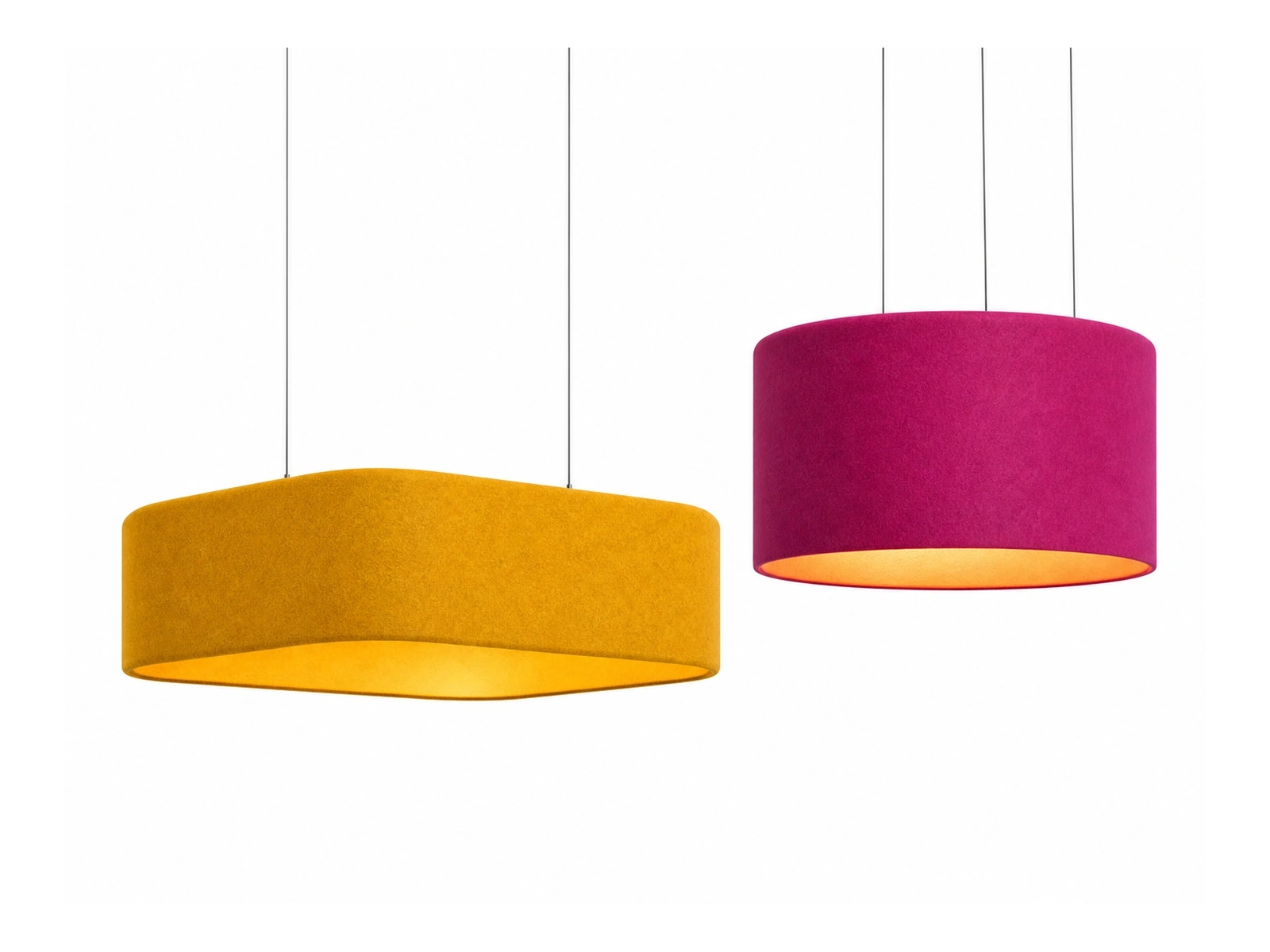 KO-XYM-0195 PET felt acoustic pendant light